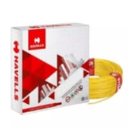 HAVELLS FR PVC Housing Wire, Length: 90 m [10.00 sq. mm, Yellow]